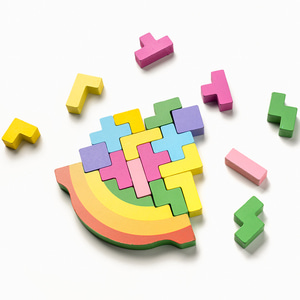 아이들이좋아하는 펜토미노 칠교놀이 도형퍼즐 20조각