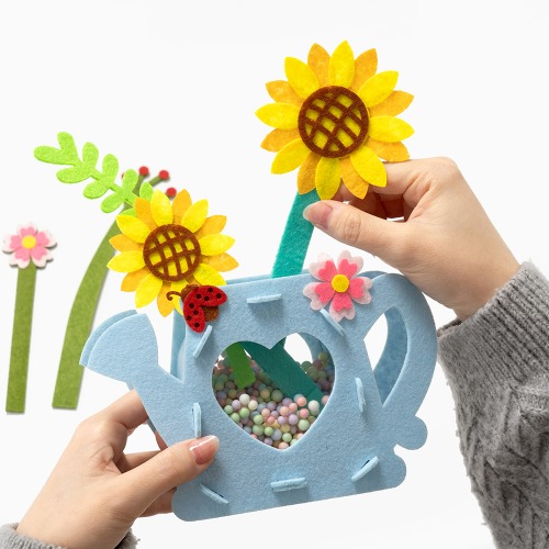 봄만들기 꽃폼볼화분 미술놀이재료 놀이키트 만들기재료