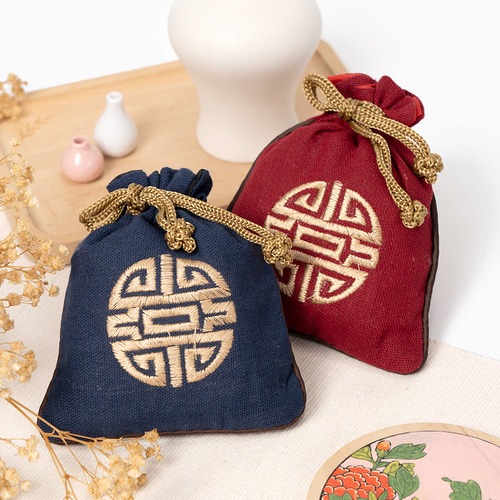 율아트 전통색동 복주머니 한국기념품 외국인선물