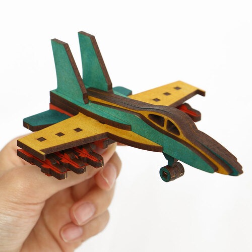 율아트 비행기 조립 만들기 미니 전투기 장난감